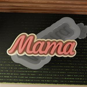 Silikona forma - Mātes diena