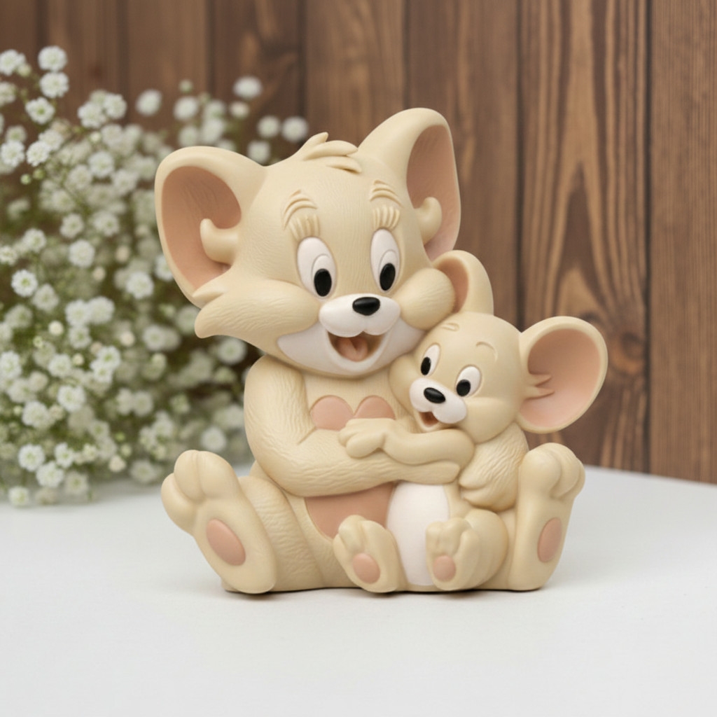 Silikoninė forma - Tomas ir Džeris