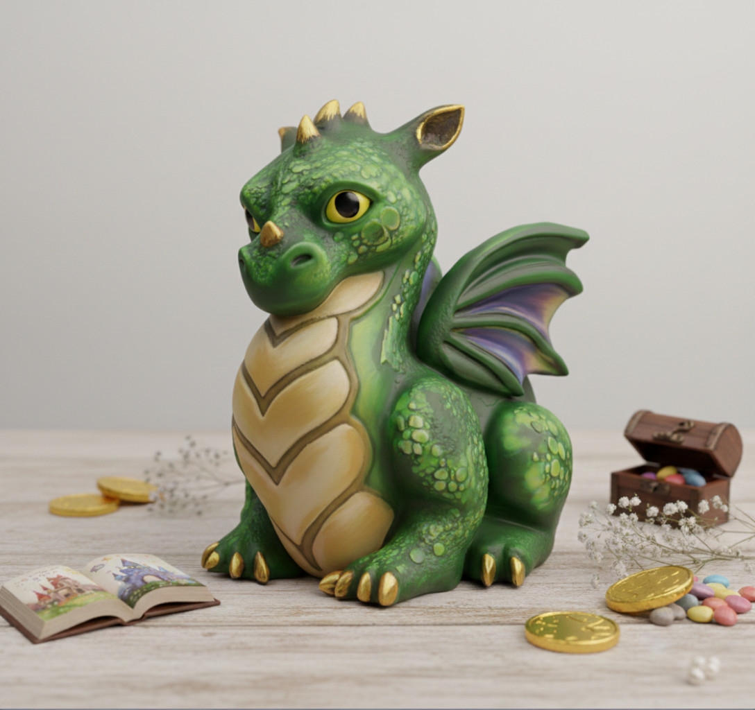 Silikoninė forma - Drakonas